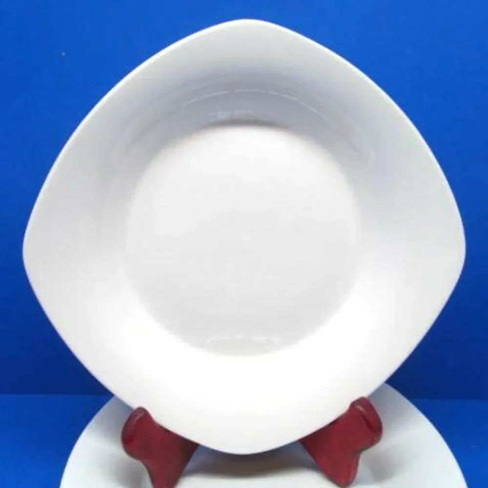 Mikasa Gourmet Basics Andorra White  Square 8